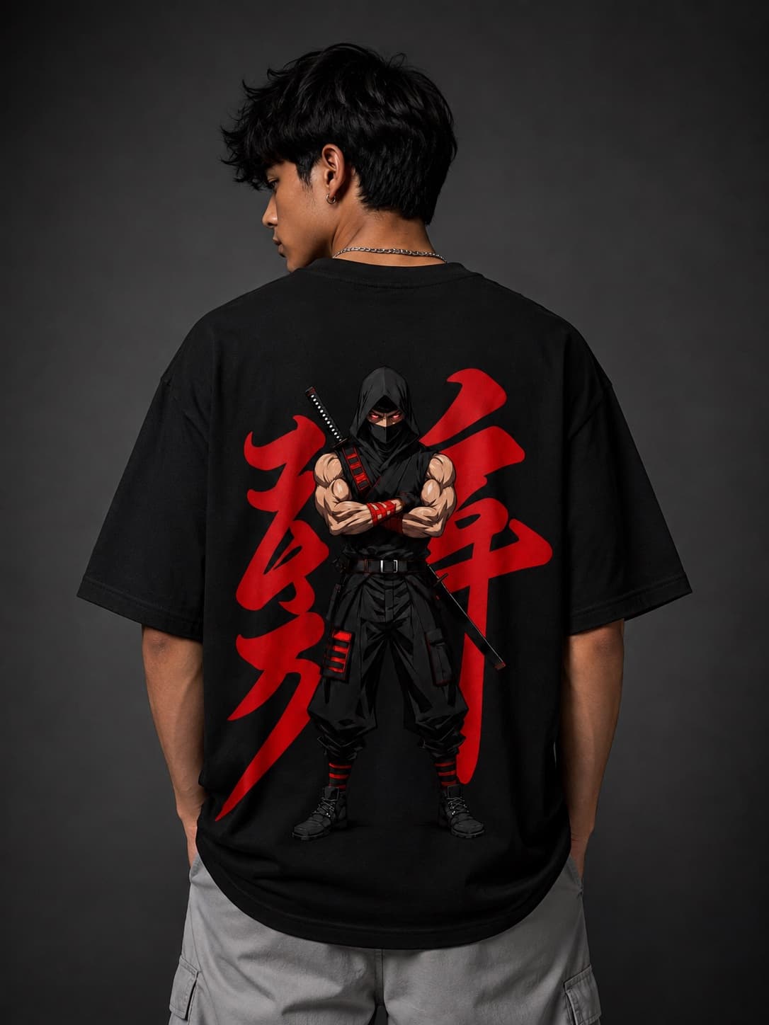 Oversized Ninja T-Shirt