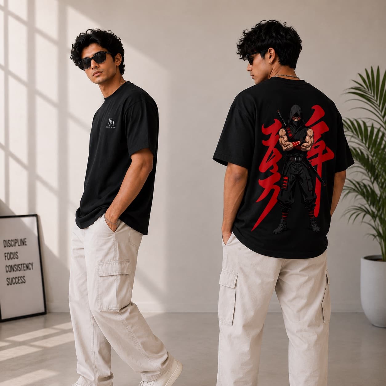 Oversized Ninja T-Shirt
