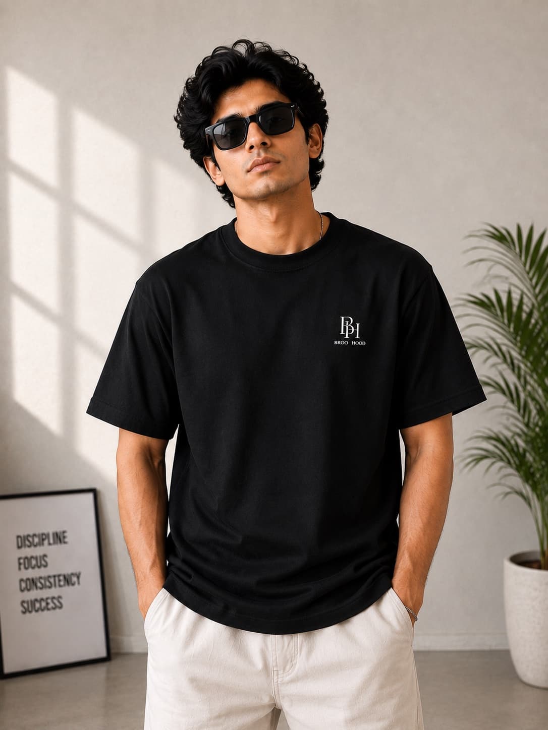 Oversized Plain T-Shirt